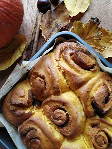 Brioche à la courge et cannelle