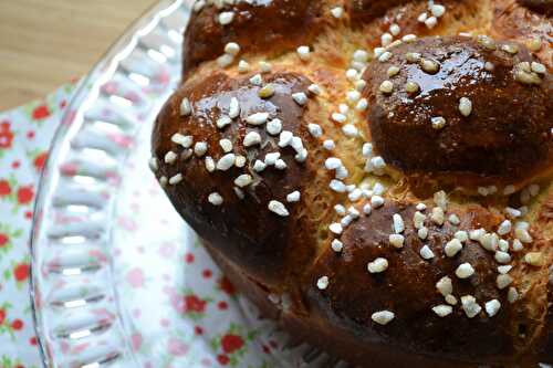 Brioche au fromage blanc {sans beurre}