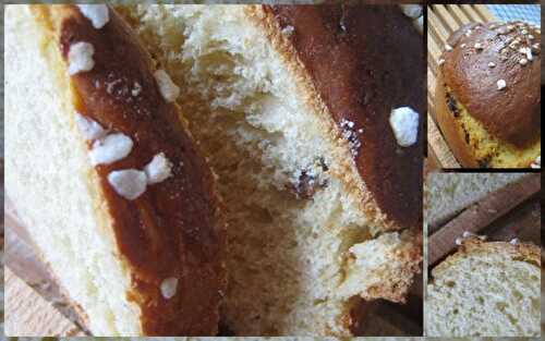 Brioche cannelle et raisins secs