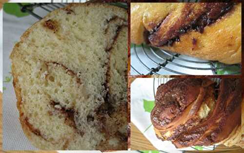 Brioche russe, version Nutella