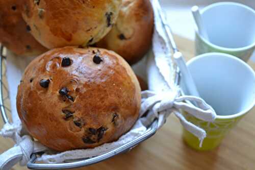 Briochettes aux pépites de chocolat