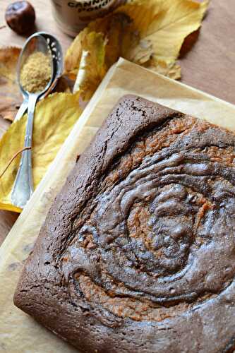 Brownie à la courge