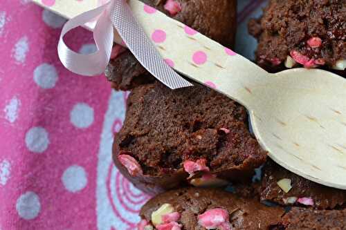 Brownie aux Pralines et compote de pommes