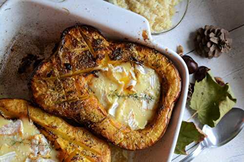 Butternut au four et au Camembert