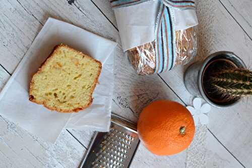 Cake à l'orange confite