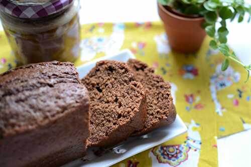 Cake au chocolat et lait fermenté