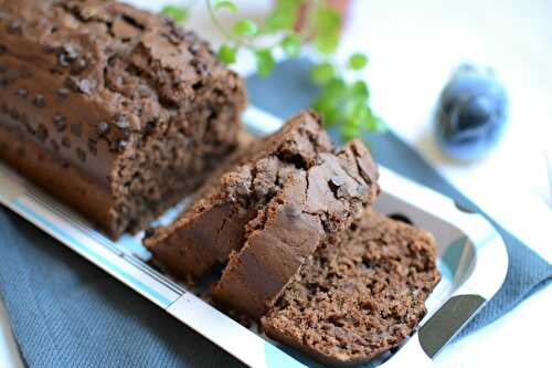 Cake au chocolat et pépites de chocolat