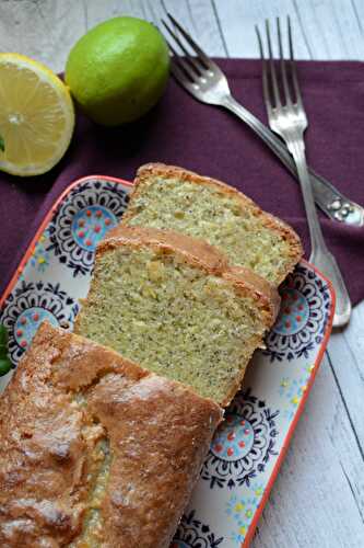 Cake au citron et graines de pavot - Ottolenghi