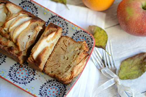 Cake au miel et aux pommes - pain d'épices