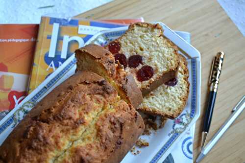 Cake aux fruits confits