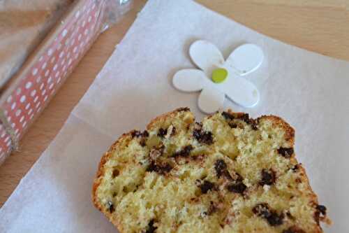 Cake aux pépites de chocolat