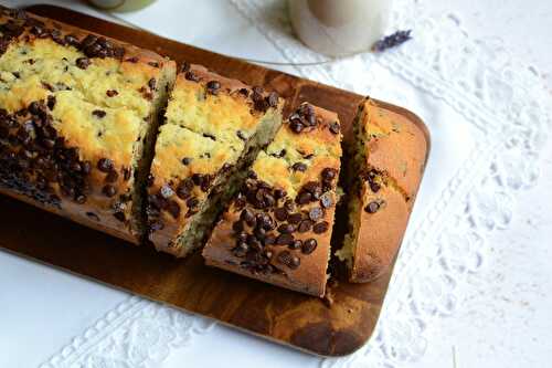 Cake aux pépites de chocolat