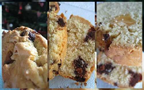 Cake aux truffes au chocolat et aux poires séchées