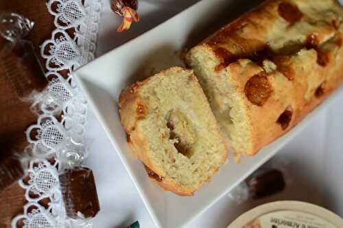 Cake banane caramel au beurre salé Jours Heureux -