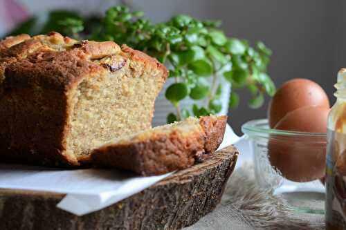 Cake bananes beurre de cacahouète