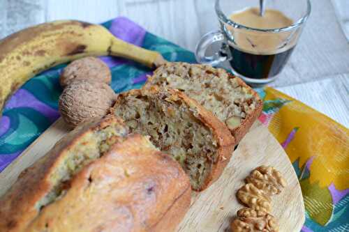 Cake bananes noix