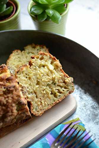 Cake courgette cardamome et noix de Pécan