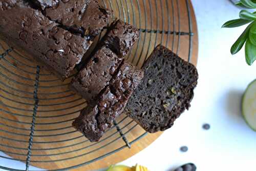 Cake courgette chocolat