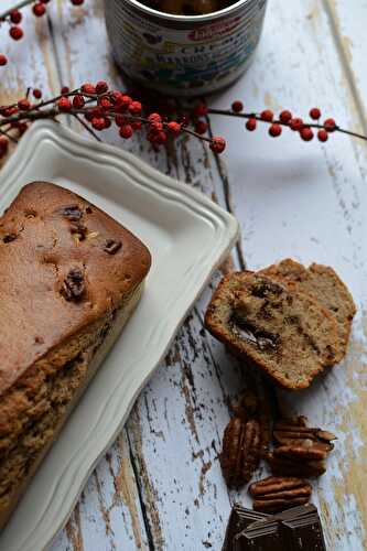 Cake crème de marron chocolat et noix de  Pécan