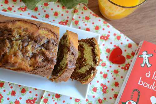 Cake marbré à la Nocciolata