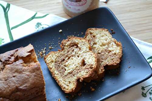 Cake marbré à la Pralinoise - sans beurre