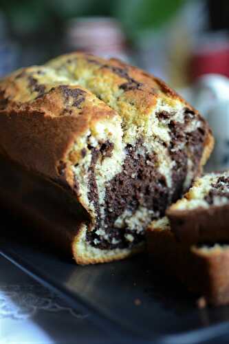 Cake marbré au lait fermenté