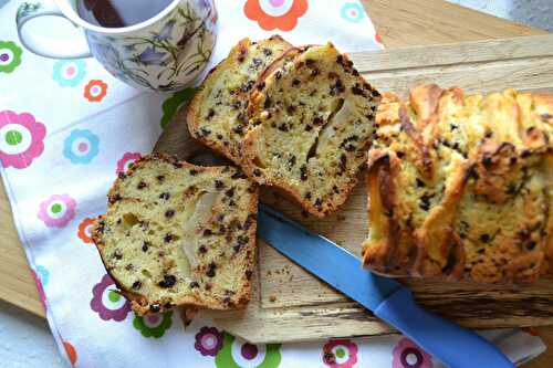 Cake poires chocolat