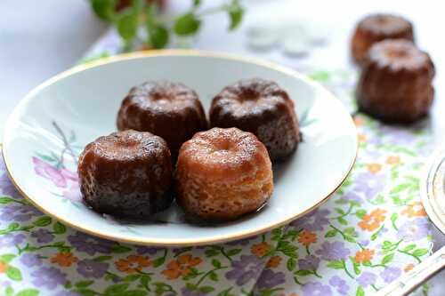 Cannelés au miel