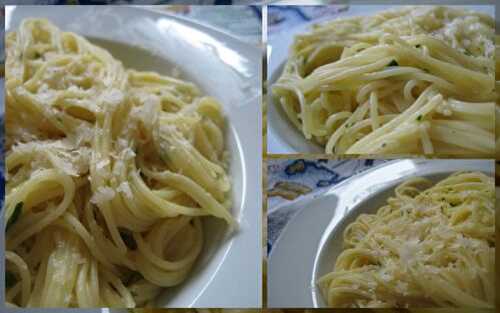 Cappelini à l'oeuf et au parmesan