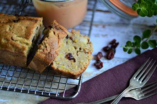 Carott cake aux cranberries