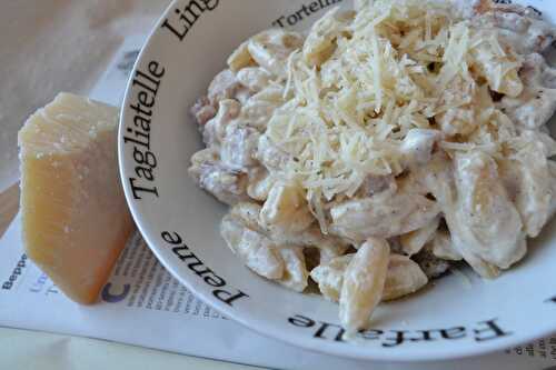 Cavatelli con ricotta e pancetta