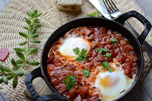 Chachouka/shakhuka - oeuf à la tomate