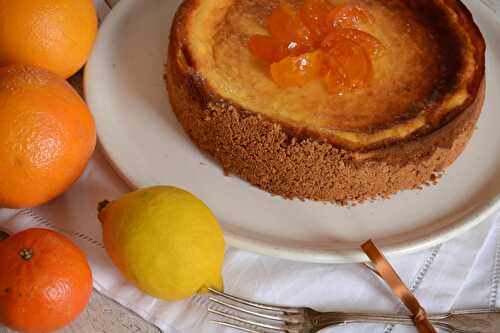 Cheesecake aux agrumes