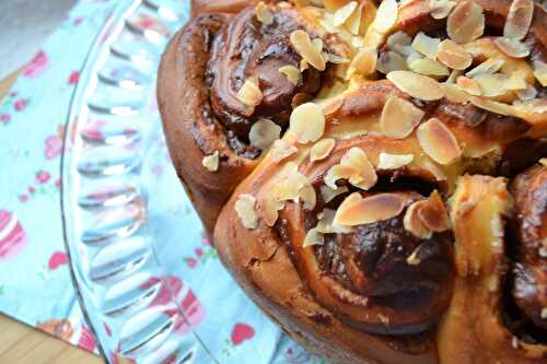 Chinois à la crème pâtissière chocolatée