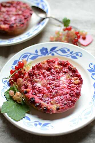 Clafoutis aux groseilles rouges