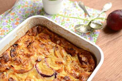 Clafoutis aux nectarines