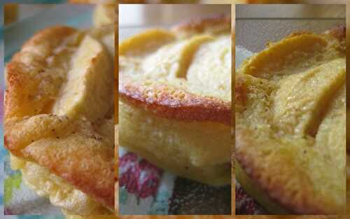 Clafoutis aux pommes et citron