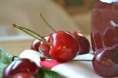 Confiture de cerises