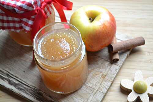 Confiture de pommes cannelle gingembre et vanille