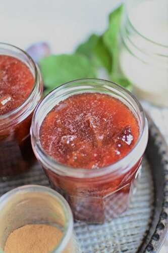 Confiture de quetsches cannelle