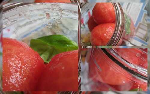 Conserves de tomates