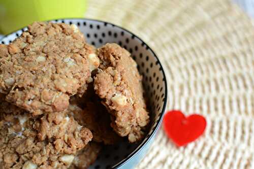 Cookies à l'avoine - oatmel cookies sans beurre