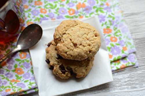 Cookies à la pâte de cacahouète sans beurre sans oeuf