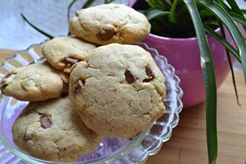 Cookies au beurre de cacahouète et chocolat