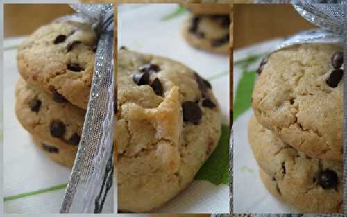 Cookies au chocolat... sans beurre !