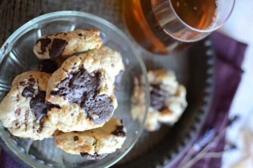 Cookies au chocolat sans oeuf sans beurre