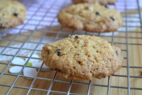 Cookies au pralin et chocolat