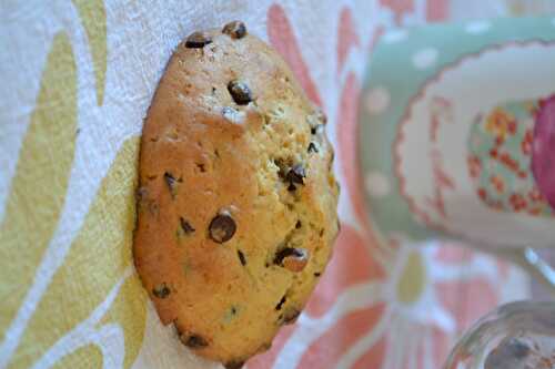 Cookies aux pépites de chocolat et à la crème fraiche