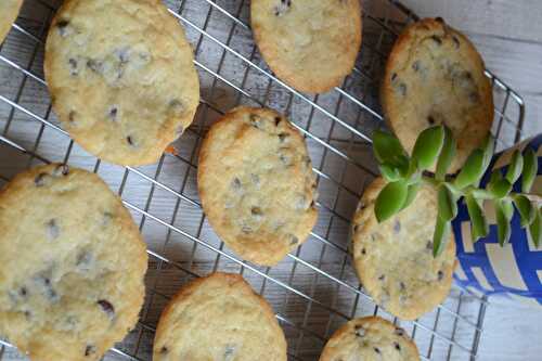 Cookies aux pépites de chocolat