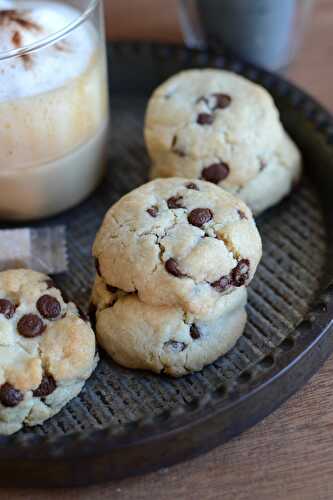 Cookies huile de coco pépites de chocolat